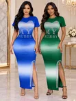 Elegant Ladies Bodycon Dress - 1