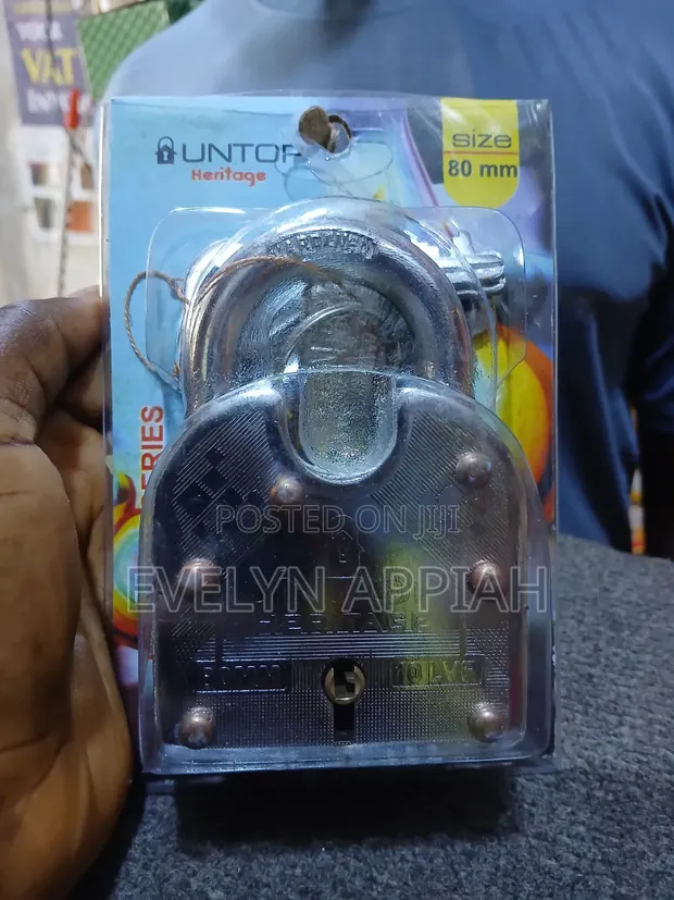 Untop Heritage 80mm Padlock - 1