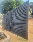 Modern Metal Security Gate - Custom Design - 3