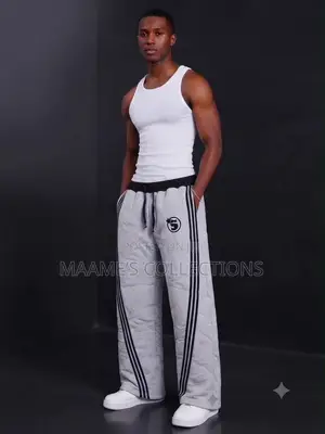 Men's Wide-Leg Track Pants / Joggers