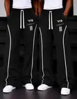 Men's Wide-Leg Track Pants / Joggers - 2