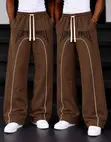Men's Wide-Leg Track Pants / Joggers - 4