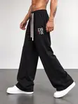 Men's Wide-Leg Track Pants / Joggers - 5