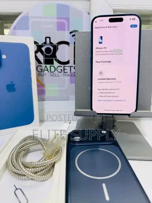 New Apple iPhone 16 128GB Blue
