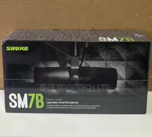 Shure SM7B Cardioid Dynamic Vocal Microphone