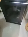 15U 4-Post Network Cabinet with Glass Door - 1