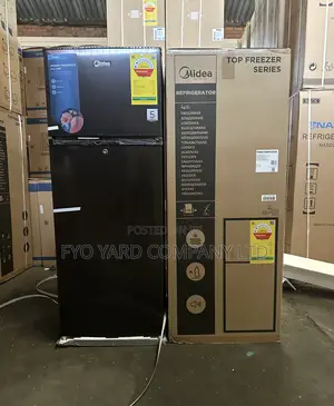 Brand New Midea 207L Double Door Top Freezer Fridge