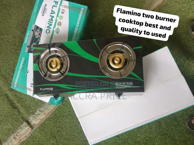 Flamino Double Burner Gas Cooker - Brand New - 1