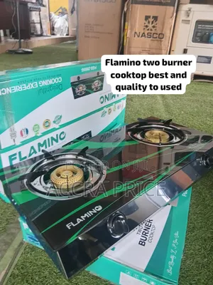 Flamino 2 Burner Table Top Gas Cooker - Super Quality