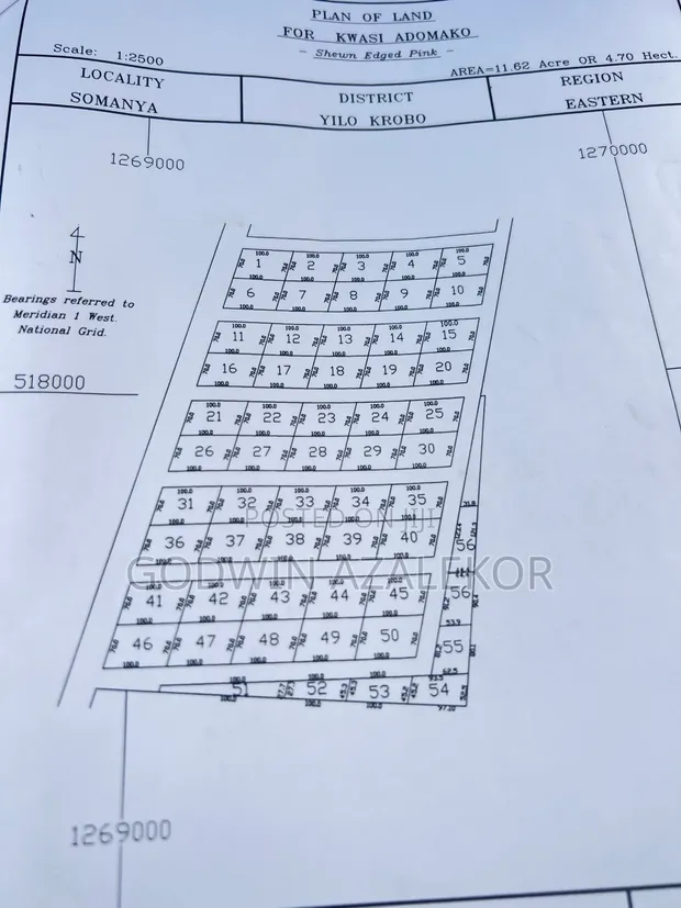Land for Sale in Somanya - 1