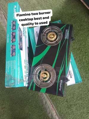 Flamino 2 Burner Gas Cooker - Stainless Steel