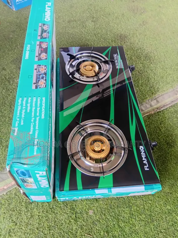 Flamino 2-Burner Gas Cooker - 1