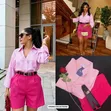 Classic 2 Piece Niker and Top - Hot Pink - 1