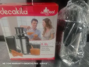 Decakila 0.8L Centrifugal Juicer - Brand New