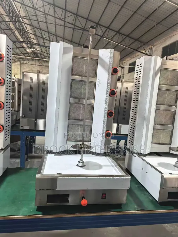 Brand New 4 Burner Gas Shawarma Machine - 1