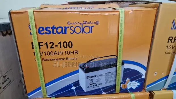 Solar Gel Battery 12V 100Ah - 1