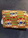 Authentic Ghanaian Kente Cloth - Fatia Fata Nkrumah Pattern - 1