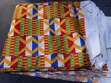 Authentic Ghanaian Kente Cloth - Fatia Fata Nkrumah Pattern - 2