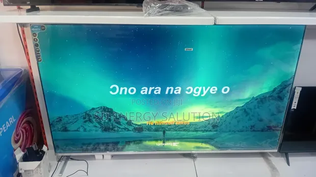 Green 75-Inch Smart LED TV - 1 Year Warranty - 1