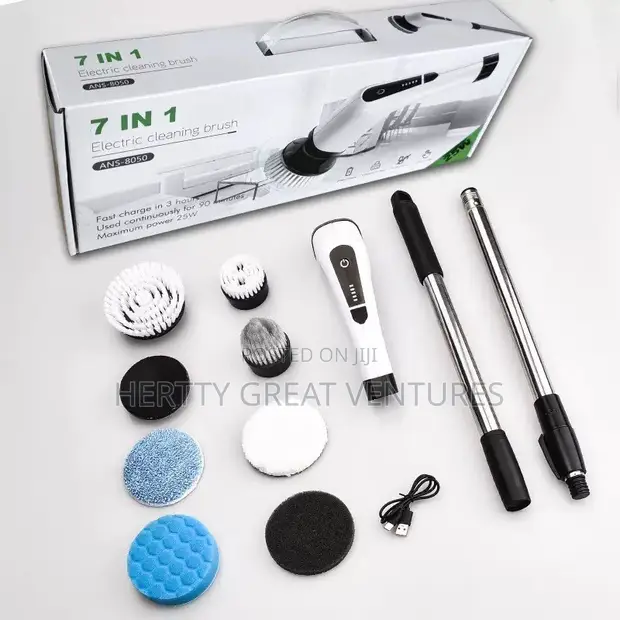 7-in-1 Rechargeable Electric Cleaning Brush - 1