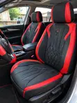Luxury Sport Edition Car Seat Cover - Black Red - 2