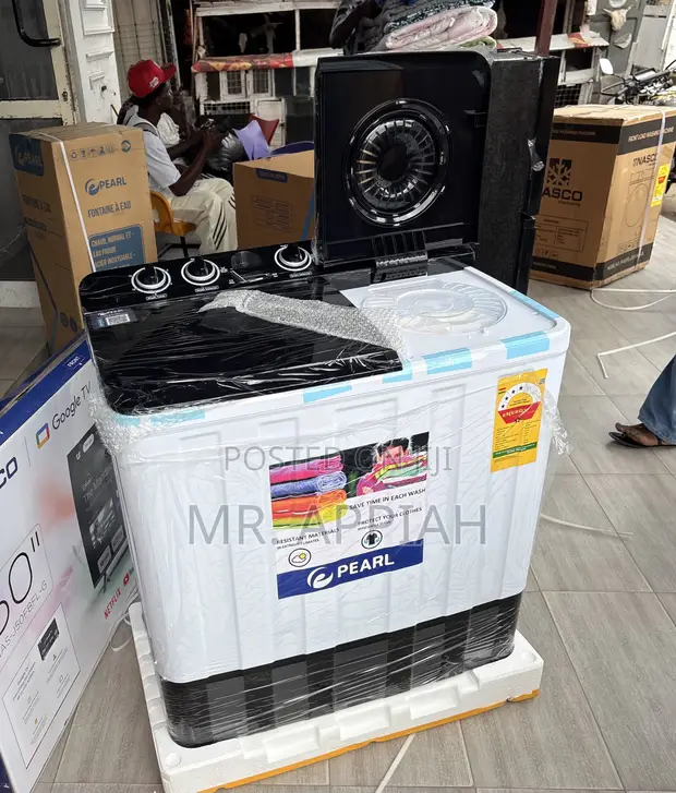 Brand New Pearl 12kg Semi-Automatic Washing Machine - 1
