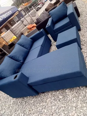L-Shaped Sofas + Ottoman Sets