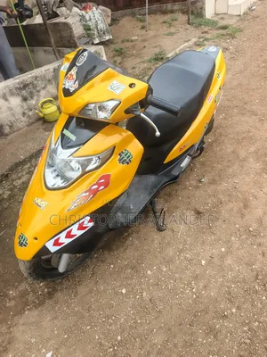 2023 Yellow Scooter