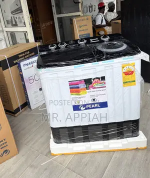 Pearl 12kg Twin Tub Washing Machine with Spin Dry
