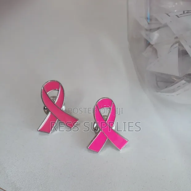 Breast Cancer Awareness Pink Brooch - 1