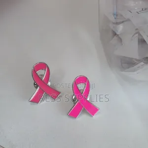 Breast Cancer Awareness Pink Brooch