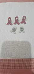 Breast Cancer Awareness Pink Brooch - 2