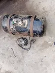 Used LPG Gas Tank with Unit and Stand - 3
