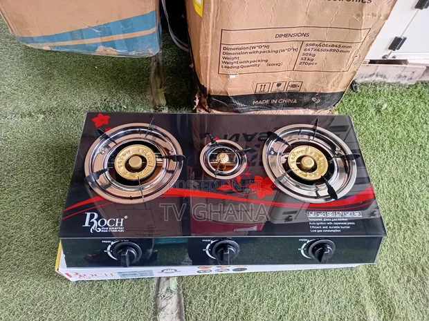 Roch Gas Burner Cooker - 2 Burners - 1