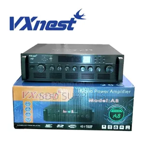 Vxnest A8 800W Hybrid Power Amplifier (4 Zones, 8 Channels)