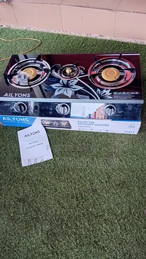 Ailyons 3-in-1 Table Top Gas Stove - Black