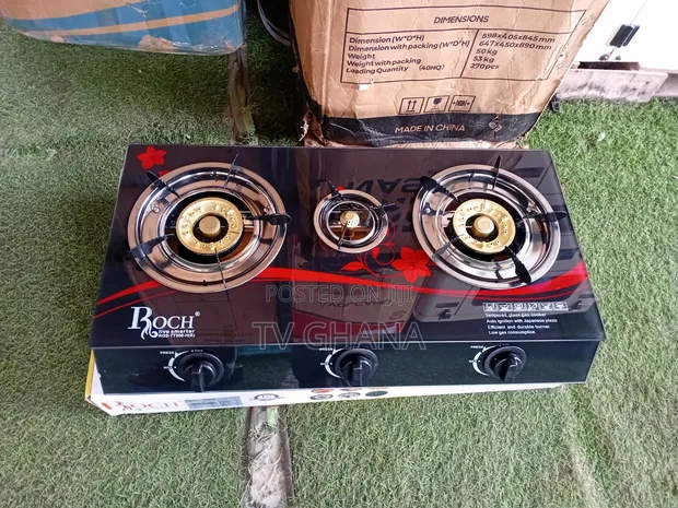Roch Gas Burner Cooker - 2 Burners - 1
