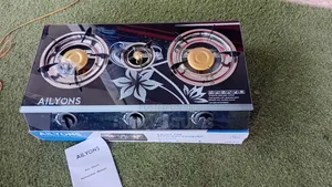 Ailyons Auto Ignition 3 Gas Stove Table Top