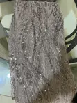 Luxury Beaded Lace Fabric (4 Yards) - 2