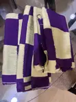 Handwoven Kente Fabric - Checkerboard Design - 2