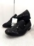 Zara Patent Leather Loafers - Black, Size 42 - 2