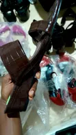 Brand New STUDEO Chocolate Brown Croc-Effect Heeled Mules - UK Size 7 - 1