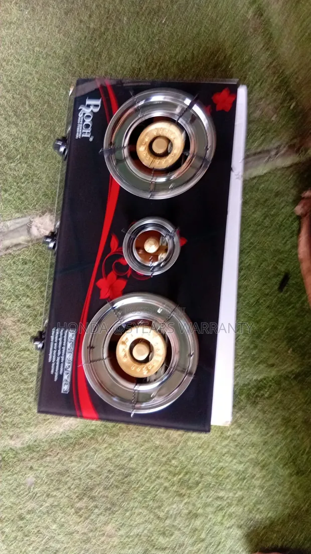 Roch 3-Burner Gas Cooker - 1