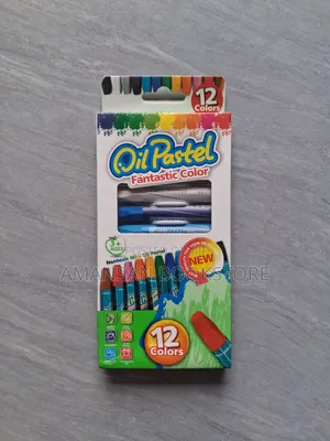 Oil Pastel Fantastic Color (12 Colors)