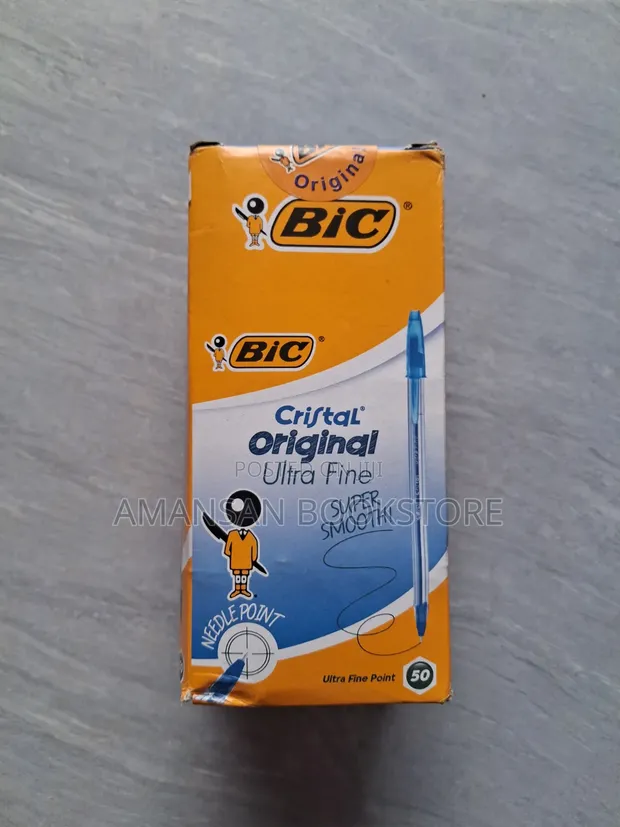 Big Cristal Original Ultra Fine Pens - 50 Pieces - 1