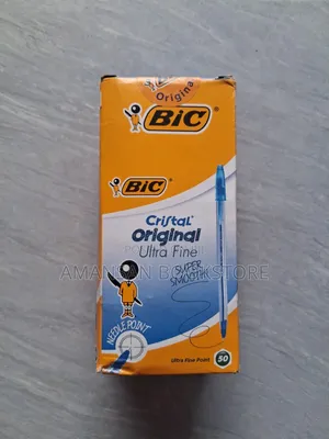 Big Cristal Original Ultra Fine Pens - 50 Pieces