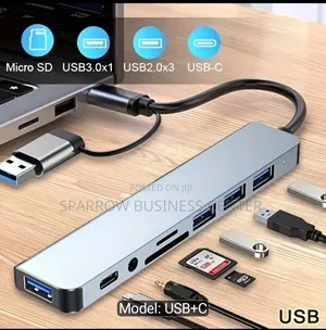 8-in-1 USB Type-C Adapter