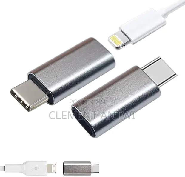Lightning to Type-C Female Adapter - 1