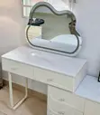 Luxury White Imported Dressing Table - 1