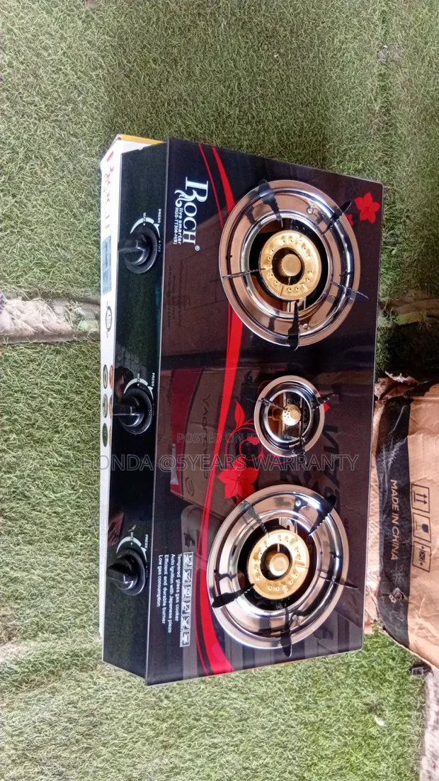 Stylish Roch Gas Cooker - 3 Burners - 1